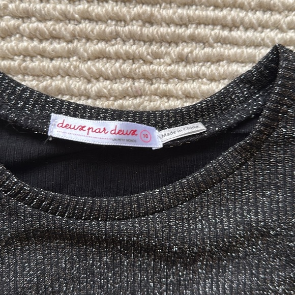 Deux par Deux sparkly dress girls size 10 - Picture 5 of 7